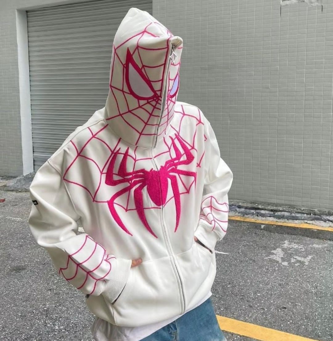 Spiderman zip store hoodie