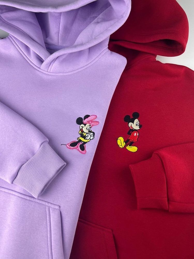 2-Pack Mickey Minnie Couple Hoodie