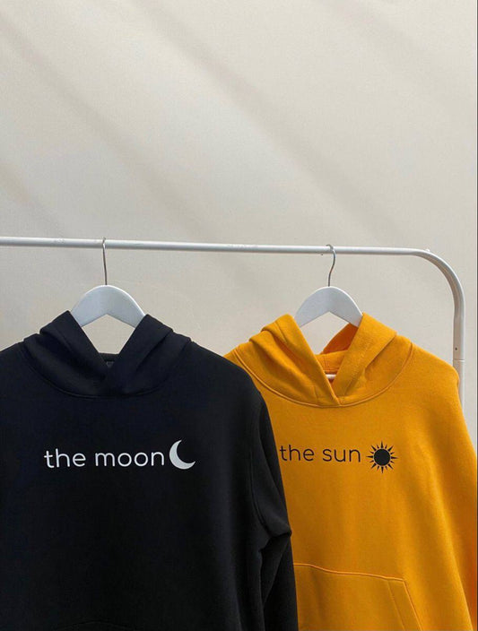 2- Pack The Sun and The Moon Couple Hoodie