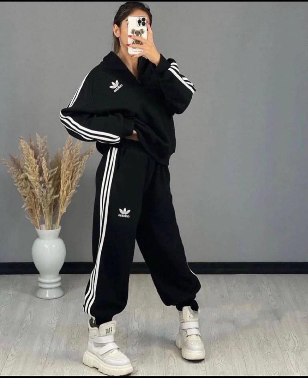 Adidas Stripes Co Ord Set