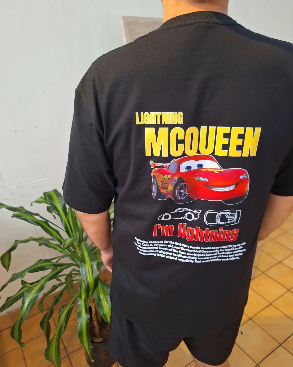 2 Pack McQueen Sally Black White Couple Tshirt Icedrip